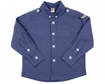 Рубашка с дл/рукавом (м) синий UD 0498