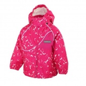 Куртка (ж) 1609CS15,  розовый с принтом